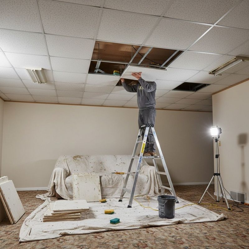 Ceiling Heater Repair detail