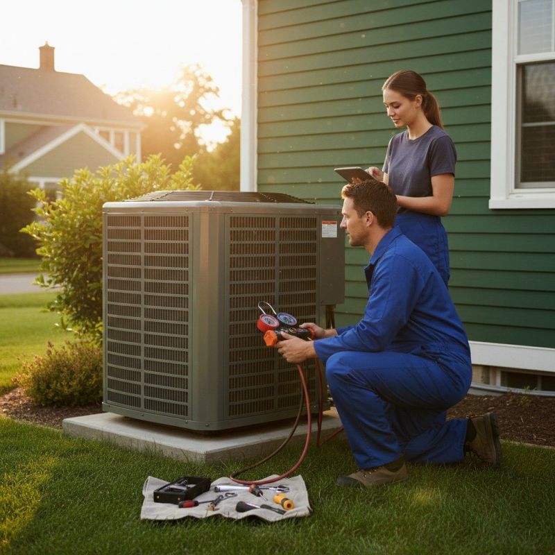 Central Air Repair detail
