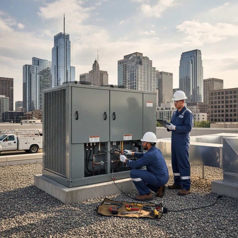 Commercial Hvac Installation detail