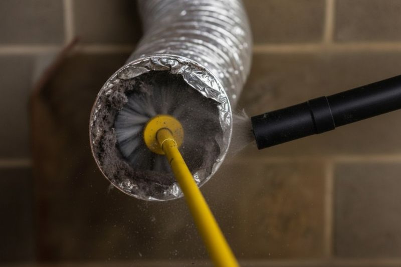 Dryer Duct Cleaning detail