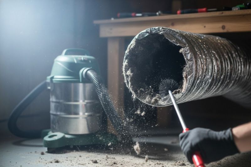 Dryer Vent Cleaning detail