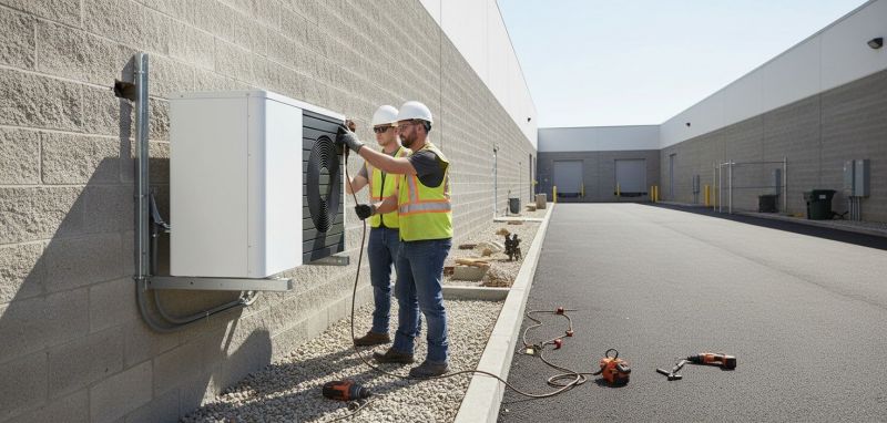 Heat Pump Installation detail