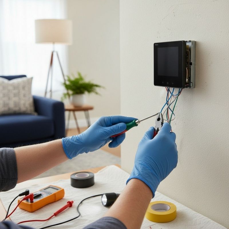 Hvac Thermostat Repair detail