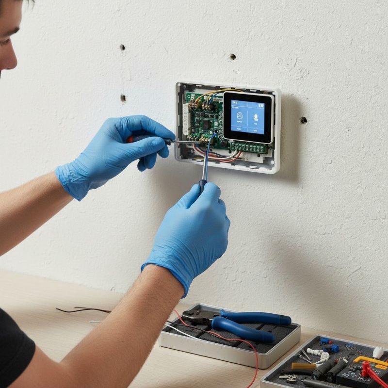 Residential Thermostat Repair detail