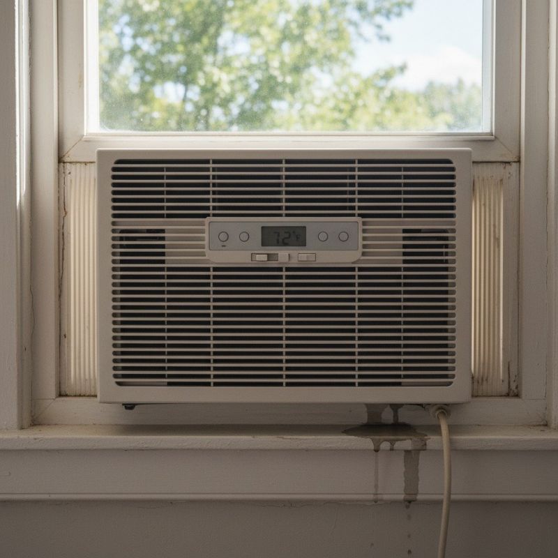 Window Air Conditioner Installation detail