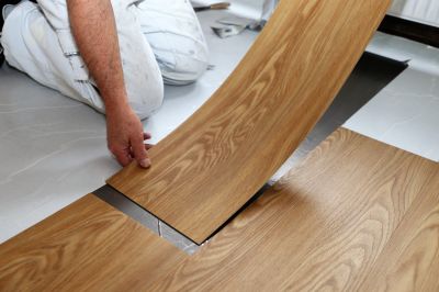 Vinyl Plank Floor Installation
